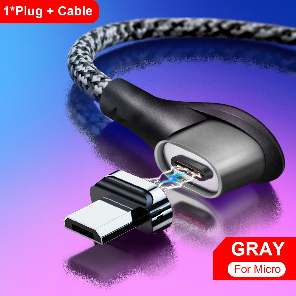 cable USB C Cable 3 in 1 Elbow 3A Fast Charging Cable Date Wire