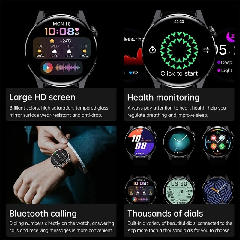 Smart Watch Men Full Touch Sport Fitness Watches