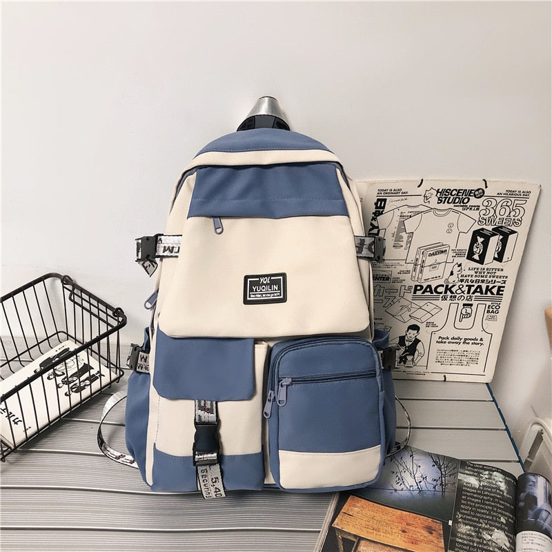 schoolbag student backpack large capacity fashion