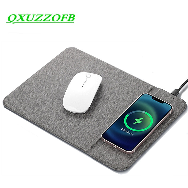 Wireless QI Fast Charging 15W With Magnetic And Non-slip Mat PAD