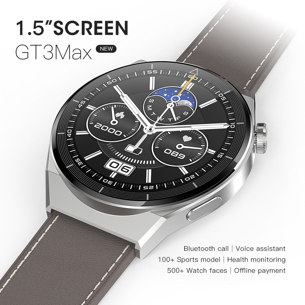 Xiaomi Huawei GT3 MAX Smart Watch Men Android