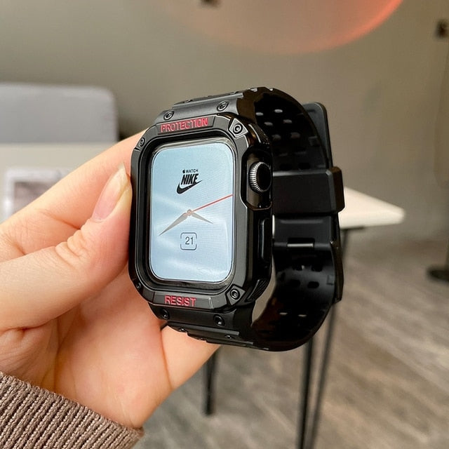 Watch Band + Case For Apple Watch