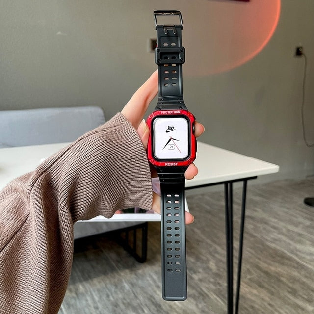 Watch Band + Case For Apple Watch