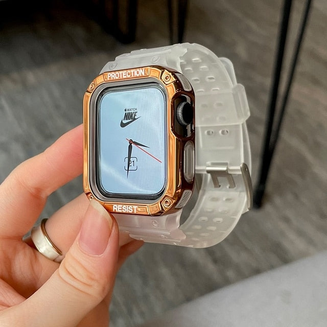 Watch Band + Case For Apple Watch