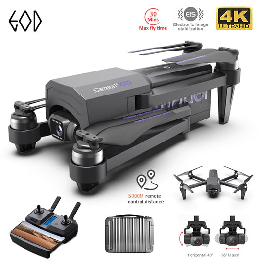 2022 New GOD GPS Drone 4K HD Camera gps 5G Wifi Anti-Shake