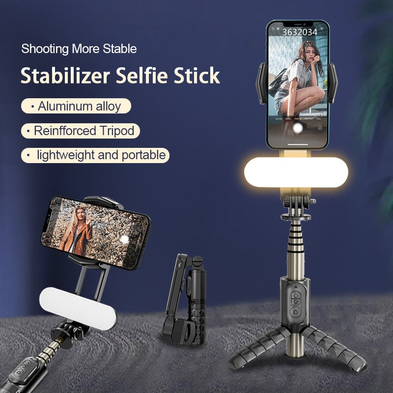 Selfie Stick Tripod Handheld Gimbal Stabilizer