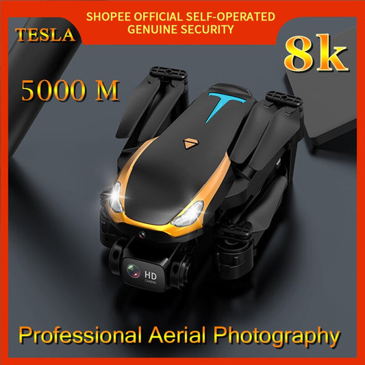 Tesla 8K Professional Drone 4K HD Aerial Photography Quadcopter Remote Control Helicopter 5000 Meters Distance Avoid Obstacles