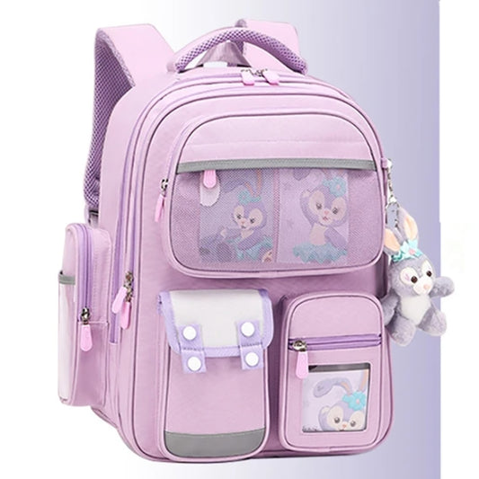 Backpack For Girls Printing Cartoon School Bags Girls Kids Orthopedic Kawaii Primary Cute Schoolbag Book Bag Mochila Infantil