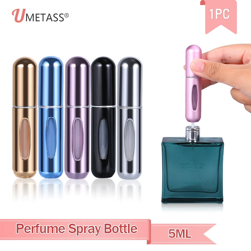 5/8ml Portable Mini Refillable Perfume Atomizer Aluminum Perfume