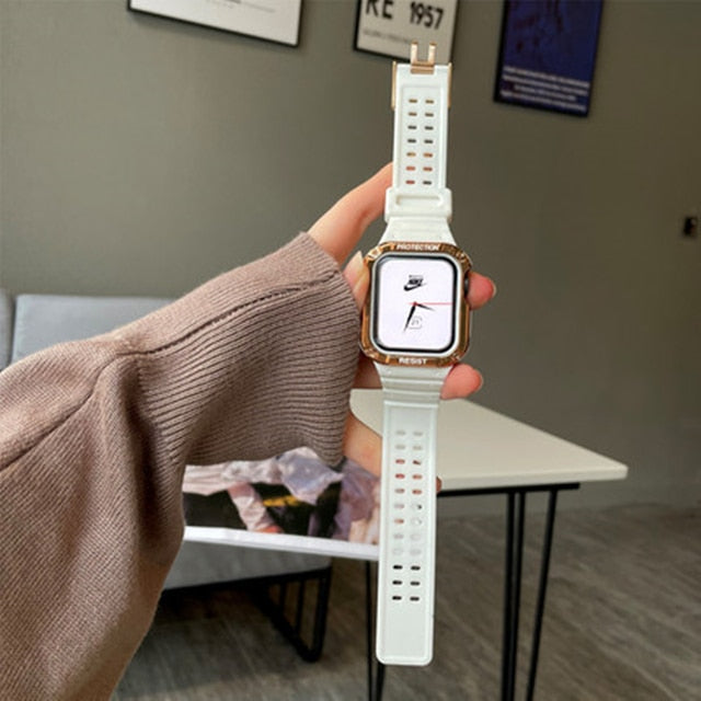 Watch Band + Case For Apple Watch